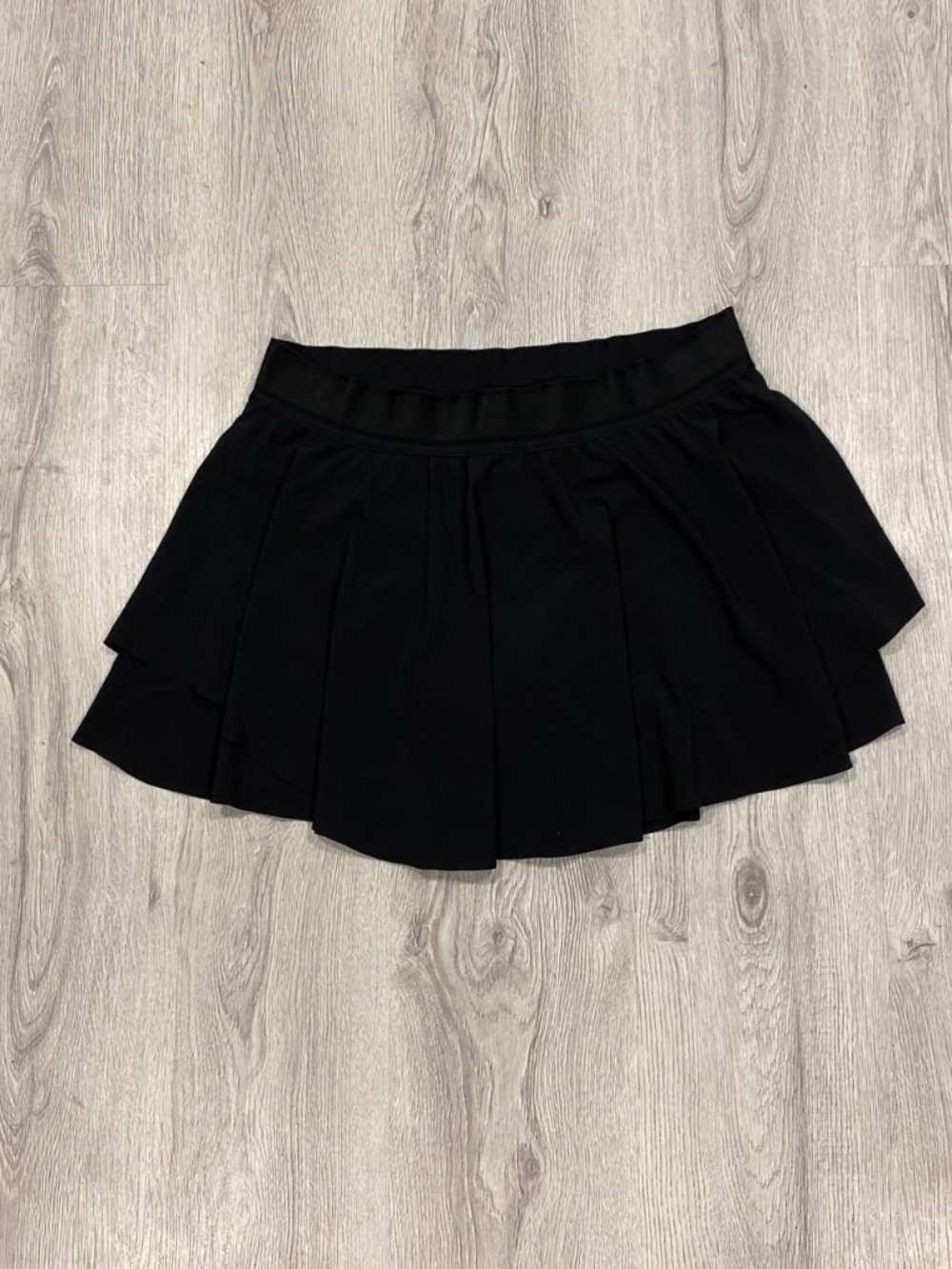 Lululemon Court Rival High-Rise Skirt Black Size 14